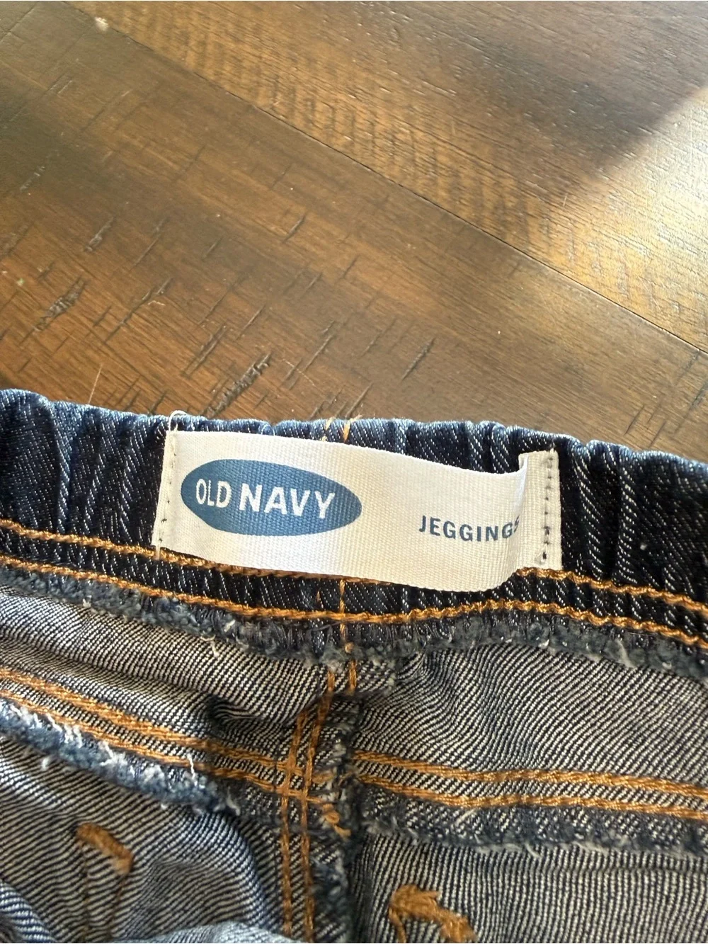 Old Navy Toddlers' Dark Blue Denim Jeggings